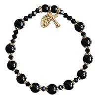 Algopix Similar Product 8 - SINECERA Black OnyxGold Trim 8mm