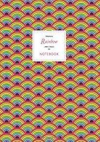 Algopix Similar Product 16 - Rainbow Notebook  Lined Pages  A4 