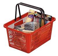 Algopix Similar Product 14 - Red Shopping Basket