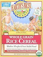 Algopix Similar Product 20 - Earths Best Baby Cereal  Rice  8 Oz