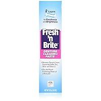 Algopix Similar Product 14 - Fresh n Brite Denture Cleaning Paste