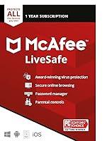 Algopix Similar Product 3 - McAfee Live Safe  Unlimited Devices 