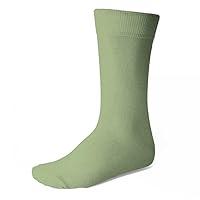 Algopix Similar Product 15 - tiemart Mens Socks One Pair Sage