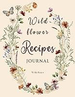 Algopix Similar Product 20 - Wild Flower Recipes Journal Boho