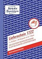 Algopix Similar Product 6 - Avery Zweckform 1722 Lieferschein DIN