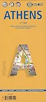 Algopix Similar Product 14 - Laminated Athens Map by Borch English