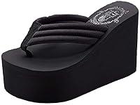 Algopix Similar Product 3 - ANBOVER Womens Wedges Flip Flops Summer