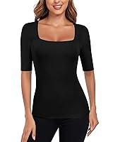 Algopix Similar Product 14 - Soneven Womens Half Sleeve TShirts