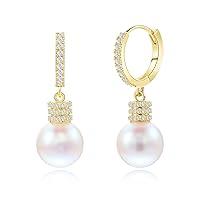 Algopix Similar Product 5 - Pearl Drop Dangle Earrings Earings