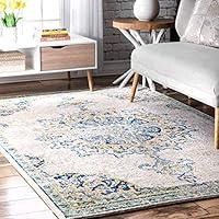 Algopix Similar Product 16 - nuLOOM Leola Vintage Medallion Area