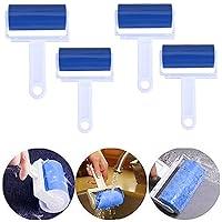 Algopix Similar Product 9 - 4 Pack Lint Roller Reusable Washable