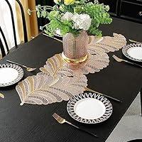 Algopix Similar Product 16 - FAVE Golden Table Runners 36 Inches