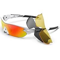 Algopix Similar Product 14 - TOREGE Polarized Sports Sunglasses for