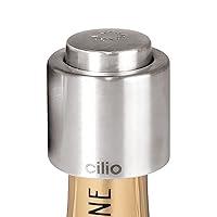 Algopix Similar Product 6 - Cilio Stainless Steel Champagne Sealer