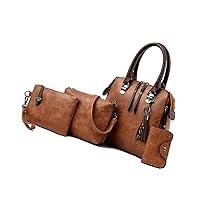 Algopix Similar Product 3 - EINCORN Elegant 4 in 1 Vintage PU