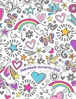 Algopix Similar Product 5 - Sketchbook Journal for Girls 110