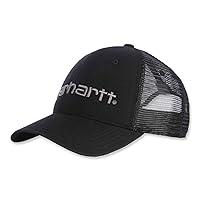 Algopix Similar Product 4 - Carhartt Mens Canvas MeshBack Logo