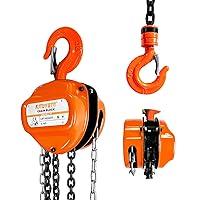 Algopix Similar Product 4 - KITUYOTO Chain Hoist 1100 lbs Capacity