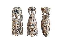 Algopix Similar Product 17 - OMA Set Of Three African Decorative