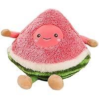 Algopix Similar Product 1 - Watermelon Fruit Plush Pillow Lamb Toys