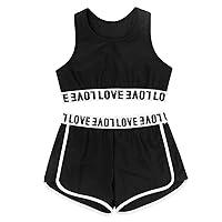 Algopix Similar Product 12 - Moily Girls Two Piece Athletic Outfit