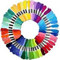 Algopix Similar Product 18 - Embroidery Floss Rainbow Color 50