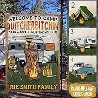 Algopix Similar Product 8 - Custom Your Family Welcome To Camp