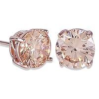 Algopix Similar Product 17 - GULICX Rose Gold Tone Yellow Crystal