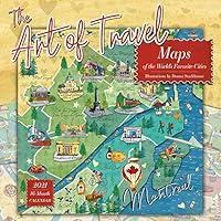 Algopix Similar Product 8 - 2021 The Art of Travel Maps of the