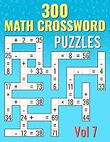 Algopix Similar Product 4 - 300 Math CrossWord Puzzles Vol 7