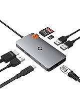 Algopix Similar Product 5 - Spigen 8in1 USB C Hub Multiport