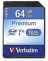 Algopix Similar Product 13 - Verbatim 64GB Premium SDXC Memory Card