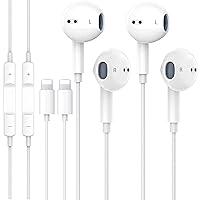 Algopix Similar Product 17 - 2 Packs Wired Headphones for iPhone