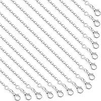 Algopix Similar Product 4 - 30 Pack Necklace Chains Bulk for