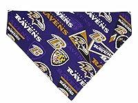 Algopix Similar Product 18 - Ravens Football Dog Bandana NoTie