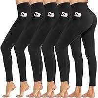 Algopix Similar Product 2 - Opuntia 5 Pack Leggings with Pockets