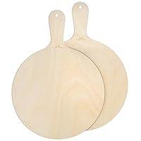 Algopix Similar Product 7 - 2Piece Wood Pizza Peel Large Pizza