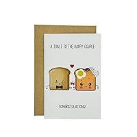 Algopix Similar Product 16 - Funny Wedding Pun Card Cute Congrats