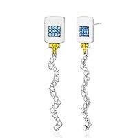 Algopix Similar Product 18 - CLASSYZINT Glue Dangle Earrings for