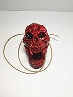 Algopix Similar Product 14 - Aztec Death Whistle - Skull Blood Red