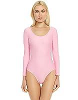 Algopix Similar Product 7 - Leveret Womens Leotard Basic Long