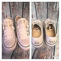 Algopix Similar Product 13 - Personalized Bridal Wedding Shoes