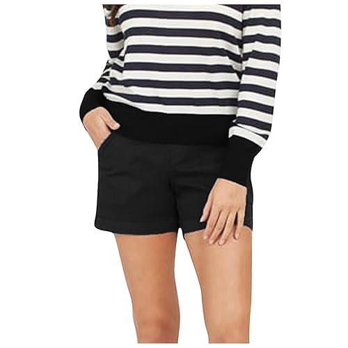 Women's Stretch Twill Shorts Regular Fit Hiking Shorts with