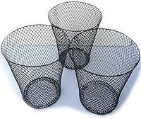 Algopix Similar Product 3 - ESSENTIALS Wire Mesh Round Waste Basket