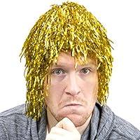 Algopix Similar Product 11 - 6Pack Glam Tinsel Party Wigs Halloween