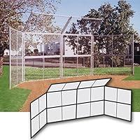 Algopix Similar Product 20 - Chain Link Backstop10 wHoodNo Wings