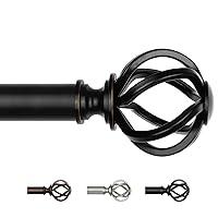 Algopix Similar Product 2 - Black Curtain Rods 32 to 58 Inches