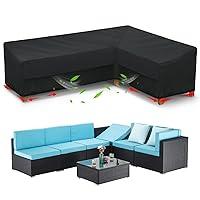 Algopix Similar Product 3 - STARTWO Outdoor Sectional Sofa Cover