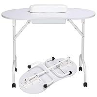 Algopix Similar Product 12 - Yaheetech Folding Manicure Table
