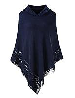 Algopix Similar Product 4 - Ferand Ladies Hooded Cape with Fringed
